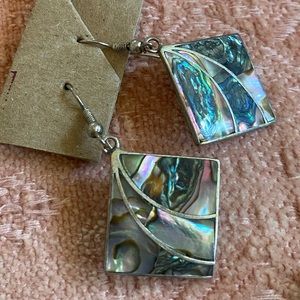 Abalone earrings 😍